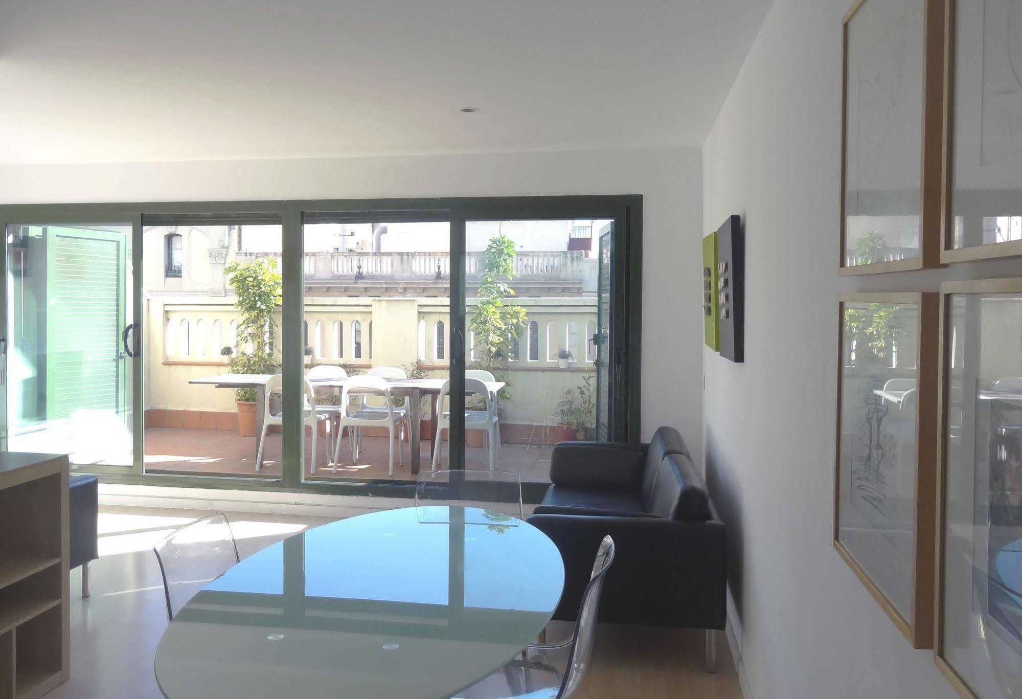 ברצלונה Plaza Catalunya City Center Apartments מראה חיצוני תמונה
